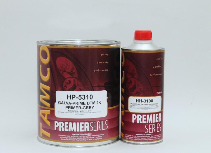Tamco paint hp-5310 2k gray dtm acrylic primer very high solids free hardener 