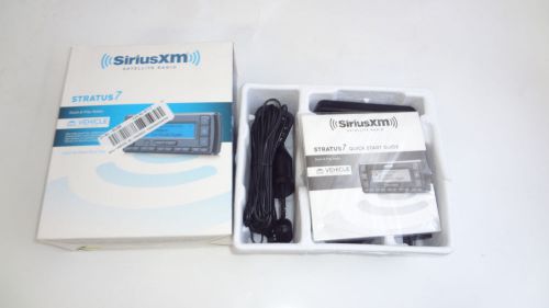 Siriusxm satellite radio ssv7v1 stratus 7 xm radio &amp; car vehicle kit black