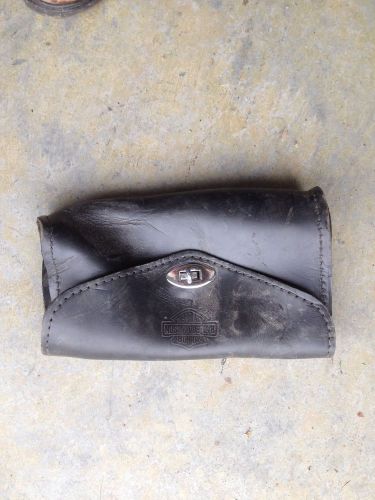 Small harley leather bag