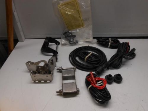 Nos misc power cords &amp; brackets for fish finders