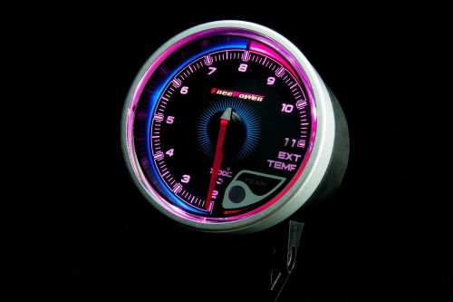 Freepower angel eye racing gauge/meter exhaust temperature 60mm ℃ (black face)