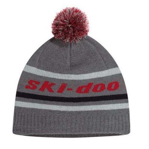 Ski-doo retro beanie ~ charcoal grey ~ one size ~ 447939