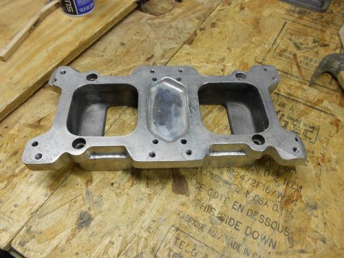 471-blower dual 4v carb mounting polished-street-gasser-hot rod-vintage-weiand?