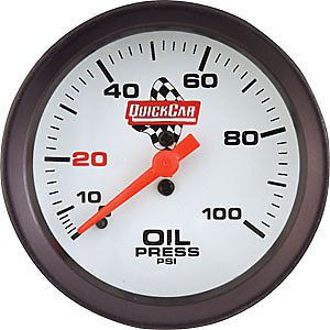 Quickcar racing 611-7003 extreme oil pressure gauge0-100 psi