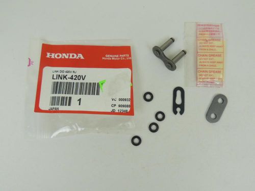 Link-420v nos honda did motorcycle drive chain hollow rivet link y1315