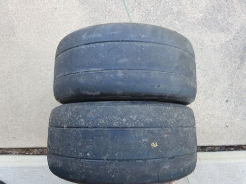 2 hoosier dot road race rcompound tires sm6 205 50 15 autox **only 2 heat cycles