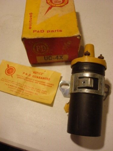 P&amp;d bendix 12 volt nors uc-4x ignition coil chevy dodge stude pontiac gm ford