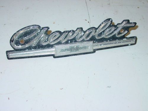 1966 chevrolet impala caprice bel air biscayne 427 396 327 ss grille emblem