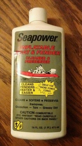 Seapower sibc-1  marine inflatable boat cleaner -rubber-vinyl - 16 oz.