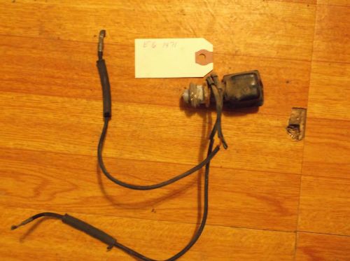 Evinrude johnson outboard 6 hp 1971 electric starter switch