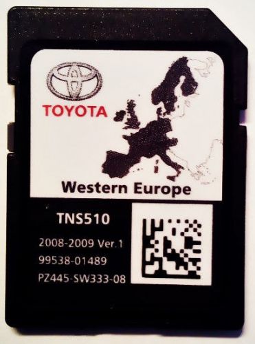 Toyota western europe gps maps tns510
