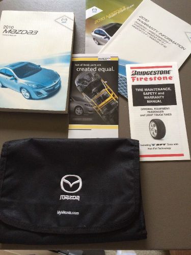 Mazda 3 2010 owners manual