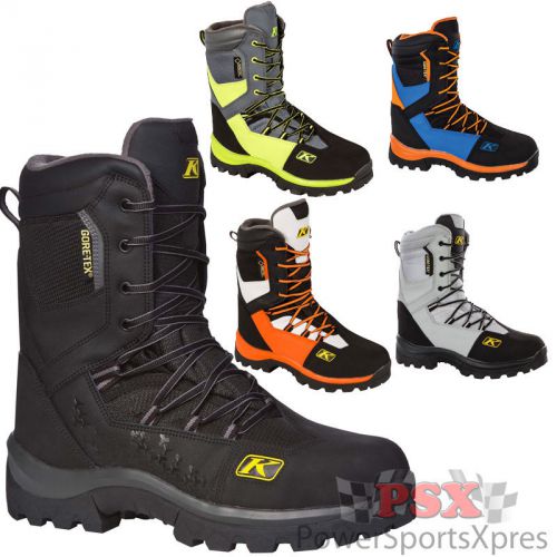 Klim adrenaline gtx snowmobile boots  ~ new 2016