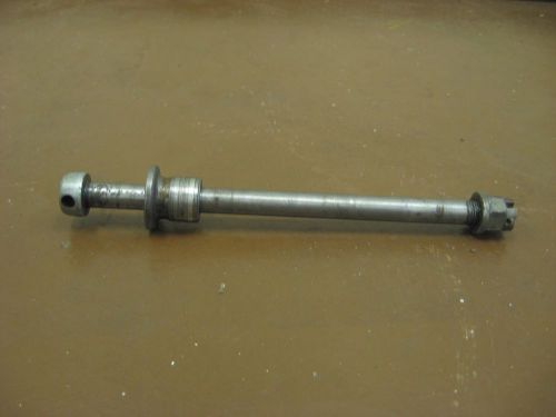 Front axle spacer nut cotter pin cr125m honda elsinore 1975