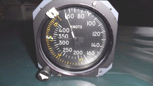 Dc-8  airpeed indicator, kollsman. p/n a41447-10-024. repaired condition.