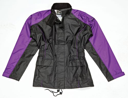 Joe rocket rs-2 rain suit black / purple ladie&#039;s size small