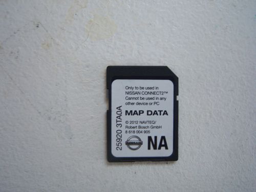 Nissan  sd card map data
