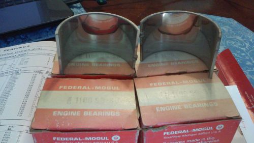 1100sb-.030 federal mogul rod bearings (4 pr.) 248 cubic disp. international har