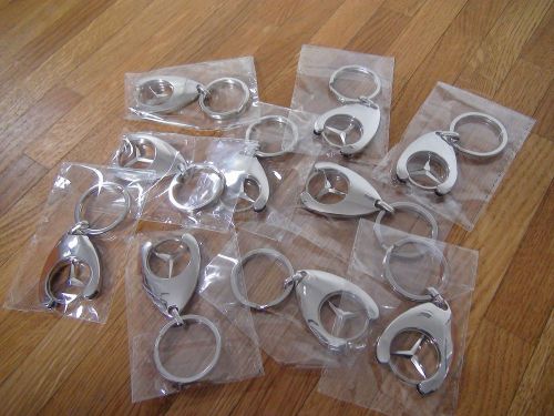 10 pack mercedes-benz collection key ring fob chip genuine b66956082 amg ml