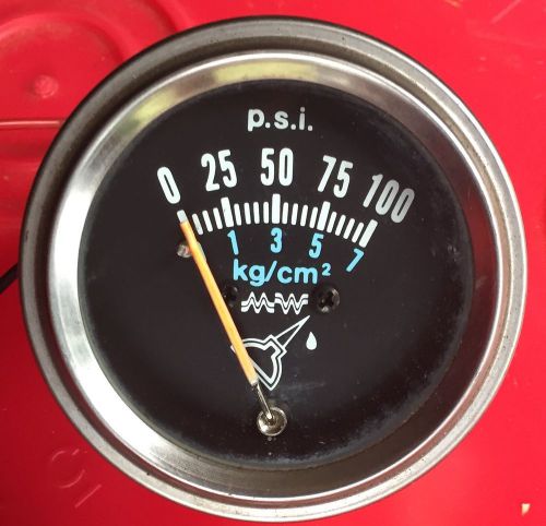 Oil pressure gauge 0-100 psi