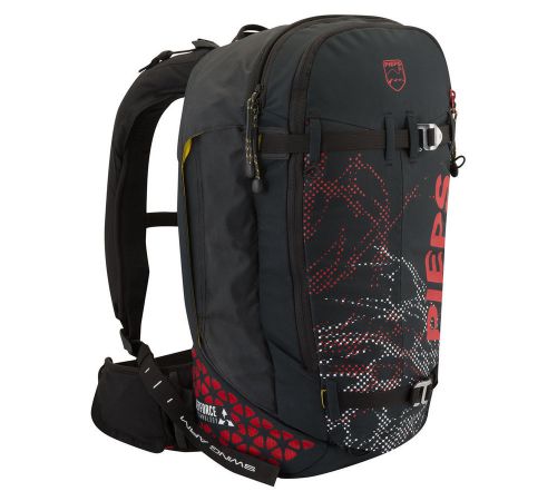 Pieps tour rider 24l jet force avalanche airbag backpack new red small/med