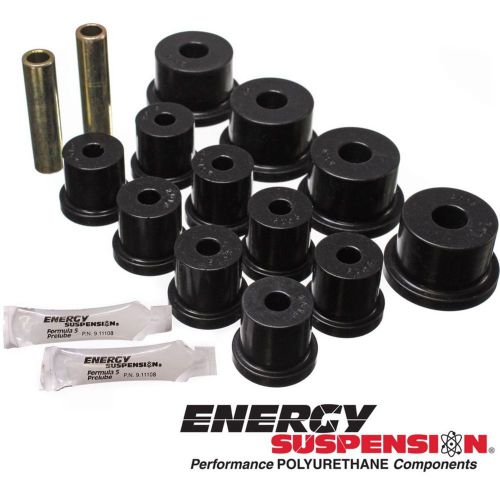 Energy susp new 2-spring-and-shackle set leaf spring bushings rear ford mustang