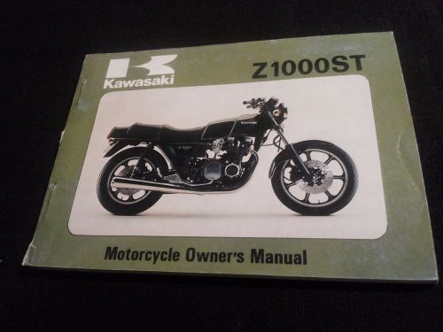 Purchase 1979 Kawasaki Z1000ST Owner's Manual - OEM in Porto, Porto