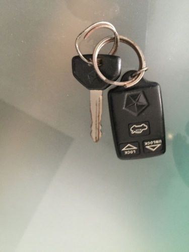 Chrysler keyless entry key