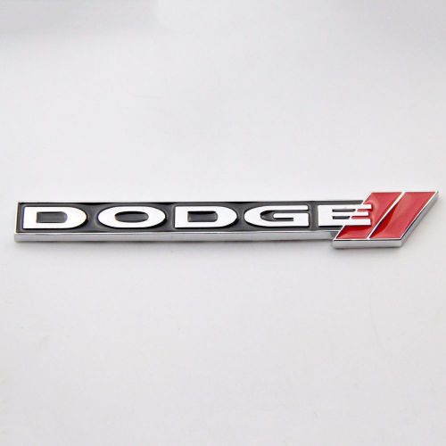 New metal side fender emblem sticker badge decal for dodge challenger charger