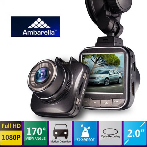 Novatek 96650 2“ 170° full hd 1080p mini car dash camera dvr recorder g-sensor