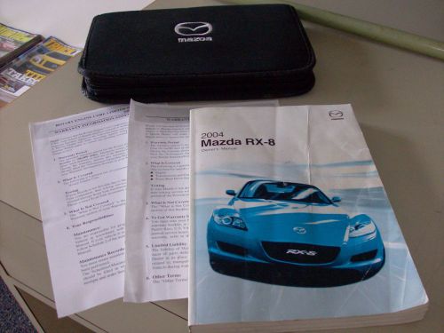 2004 mazda rx-8 owners manual
