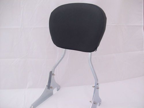 &#034;used&#034; kawasaki vulcan vn800 classic sissy bar backrest with leather pad