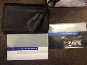 Oem 06 2006 subaru legacy &amp; outback owners manual info book set + case free s/h