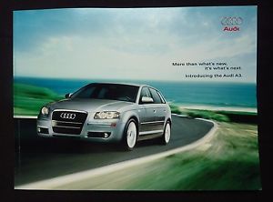 2006 audi a3 dealer sales brochure~original factory auto showroom literature