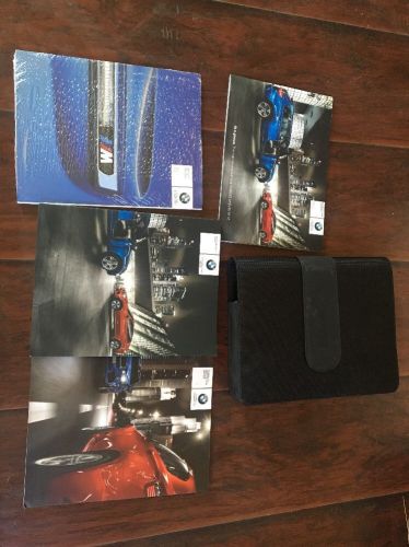 2012 bmw x5 m and x6 m factory owners manual set and m case