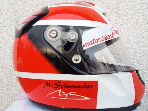Michael schumacher f1 replica schubert helmet qm1