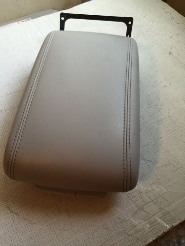 09 10 11 buick lucerne center console armrest lid gray grey storage