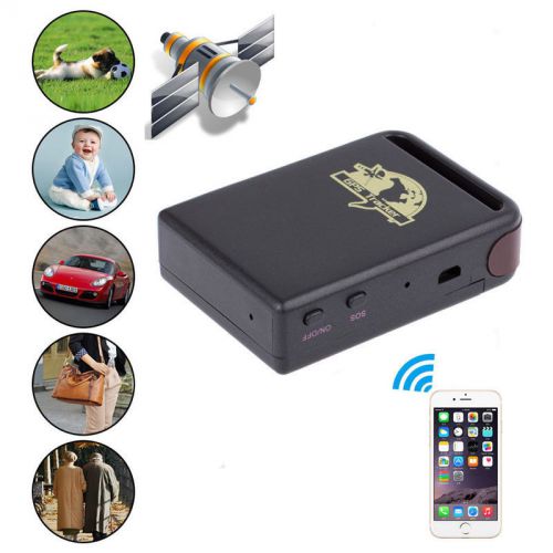 Spy vehicle auto gsm gprs gps tracker car vehicle tracking locator device tk102b