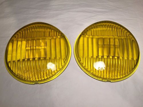 Cats-eye auxiliary lamp 9000 7-1/4&#034; nos fog lamp lens part # 6016