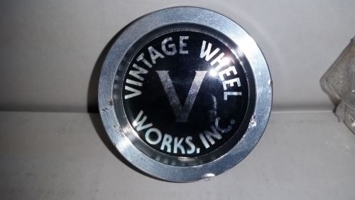 Vintage wheel works alloy wheel center cap  one only  vintage 45 cap
