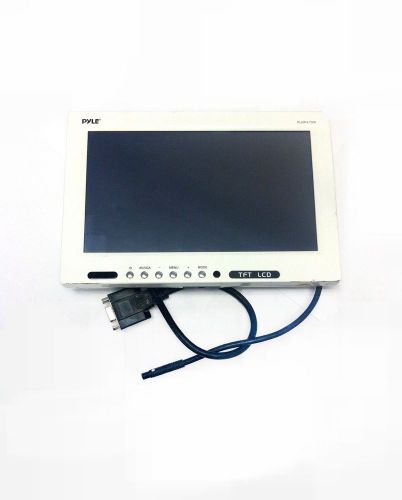 9.2-inch white headrest tft-lcd touch screen monitor w/ vga | plhr9tsw