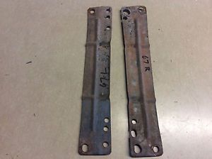 1967 1968 ford mustang radiator side deflector pair used