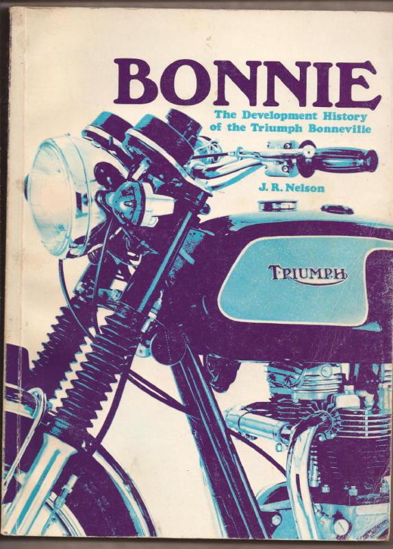 Triumph bonneville book "bonnie" jr nelson