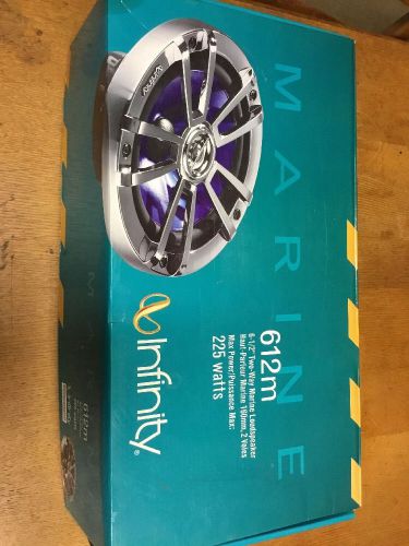 New infinity reference 612m 450w 6.5&#034; marine boat 2-way car speakers 6-1/2&#034; pair