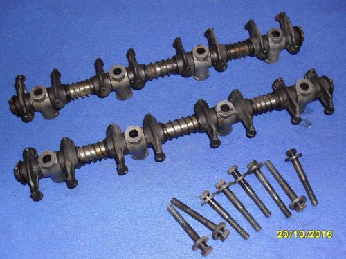 Ford fe rocker arm shaft assembly 352 360 390 410 427 428 non adjust  w/bolts