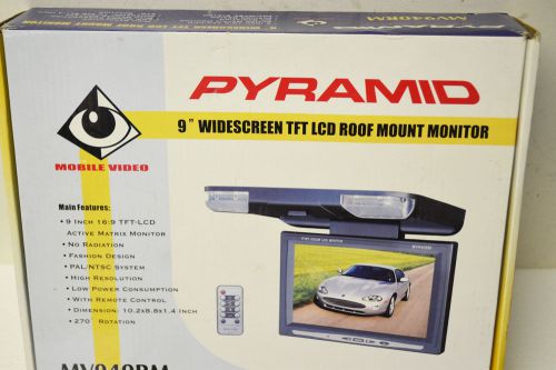 Pyramid mv940rm 9&#039;&#039; roof mount tft lcd color monitor