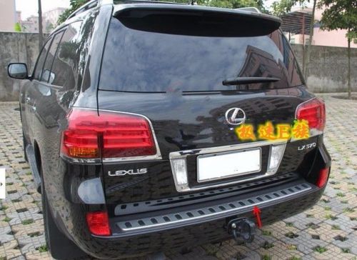 Lexus lx570 sill rear bumper exclusive protection chrome-nikel 304 matt