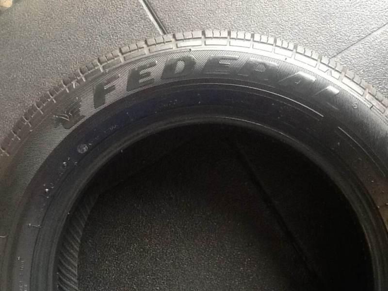 (1) fedral super steel 657 185/60/14 9/32 new tire
