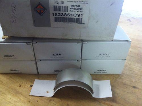 International dt466 rod bearing set 6 pair n1823851c91 usa bearings