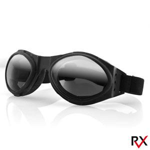 Bobster bugeye goggles - black / smoke reflective lens